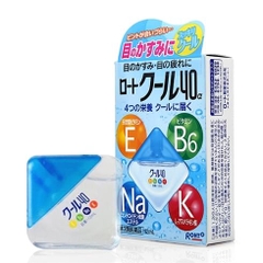 Nước nhỏ mắt Rohto xanh 12ml ( mát lạnh) - Hàng Nhật nội địa