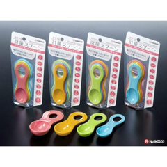 Set 4 thìa đong gia vị màu sắc- Hàng Nhật nội địa