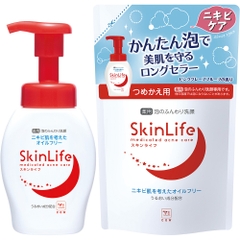 Sữa rửa mặt ngăn ngừa mụn Skin Life 200ml (dạng chai) - Hàng Nhật nội địa