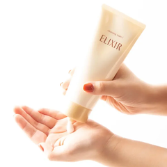 Sữa rửa mặt Elixir tạo bọt làm sạch, giảm bã nhờn, cấp ẩm cho da 145gr - Hàng Nhật nội địa