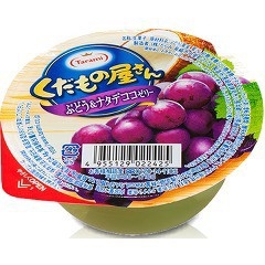 Thạch nho và dừa 160g TARAMI- Hàng Nhật nội địa