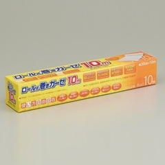 Cuộn khăn vải xô 100% cotton Fuku 30cm x chiều dài 10m - Hàng Nhật nội địa