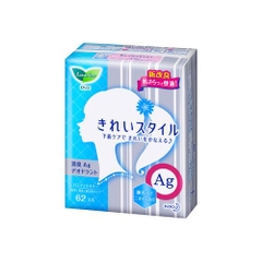 BVS Laurier hàng ngày Kirei Style khử mùi (62 miếng) Kao