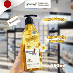 Sữa Tắm Showermate Cao Cấp Sữa Dê 550g - Hàng Nhật nội địa
