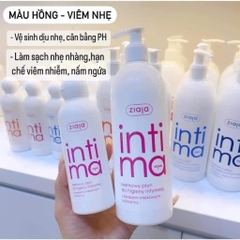 DDVS Phụ nữ intima 500ml - hồng (viêm nhẹ) - Hàng Nhật nội địa
