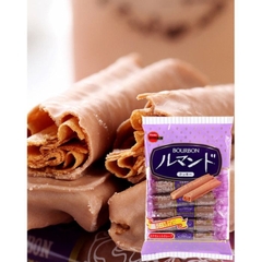 Bánh xốp phủ socola Bourbon Lumonde 12 chiếc - Hàng Nhật nội địa