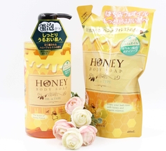 Sữa tắm Honey dưỡng ẩm, làm mịn đáng Gel - Hàng Nhật nội địa