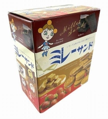 Bánh quy kẹp kem 4 vị Millet Sand  60 chiếc - Hàng Nhật nội địa