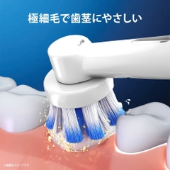 Bàn Chải Đánh Răng Điện Braun Oral-B Sumizumi Clean Premium (2 Chế Độ) - Màu trắng - Hàng Nhật nội địa