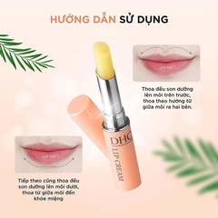 Son dưỡng môi không màu chiết xuất tinh dầu oliu DHC Lip Cream- Hàng Nhật chính hãng