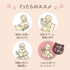 Miếng chườm ấm thư giãn cho mắt Neko no Kimochi (Kuro) - Hàng Nhật nội địa