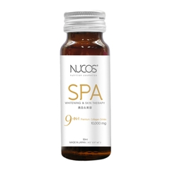 Nước Uống Collagen Hàm Lượng Cao Nucos SPA 9in1 10,000mg ( Hộp 10 Lọ) - Hàng Nhật nội địa