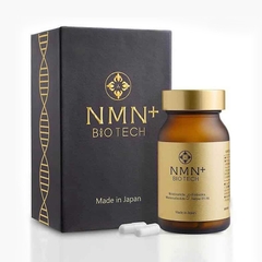 Viên uống NMN+ BioTech Hỗ Trợ Chống Lão Hoá, Nâng Cao Sức Khỏe 60 Viên - Hàng Nhật nội địa