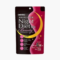 Trà giảm cân Collagen Night Diet Tea Orihiro Gói 16 Túi Lọc