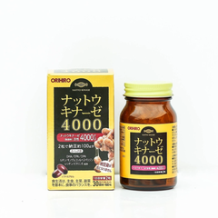 Viên uống hỗ trợ điều trị đột quỵ 4000 FU Orihiro 60 viên - Hàng Nhật nội địa