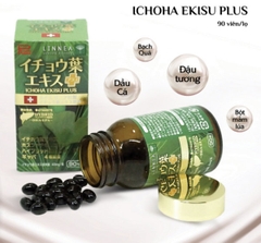 Viên uống hỗ trợ bổ não, giảm tiền đình, ngăn ngừa tai biến Ribeto Shoji Ichoha Ekisu Plus 90 viên - Hàng Nhật nội địa