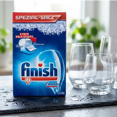 Muối Rửa Chén Bát Finish Hộp 1,2kg
