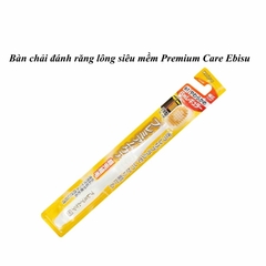 Bàn chải đánh răng lông siêu mềm Premium Care Ebisu - Hàng Nhật nội địa