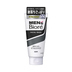 Sữa rửa mặt tẩy da chết Men's Biore Kao - Hàng Nhật nội địa