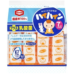 Bánh Gạo Trắng Haihain (7m+) (53g x 16 gói)