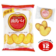 Bánh bướm bơ nướng Genji - Pie 240gr (24 chiếc) - Hàng Nhật nội địa