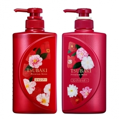 Bộ gội xả phục hồi tóc Tsubaki Premium Moist 490ml x2 phiên bản giới hạn