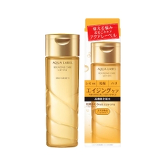Nước Hoa Hồng Shiseido Aqualabel Cấp Ẩm Chống Lão Hóa 200ml (Vàng) - Hàng Nhật nội địa