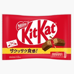 Bánh Kitkat Socola Nhật Bản 139.2g (11.6g x 12 cái) màu đỏ - Hàng Nhật nội địa