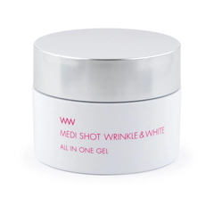 Gel dưỡng trắng và giảm nếp nhăn toàn diện 8in1 Meishoku Medi Shot All in One 75g