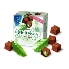 Socola Meltykiss Meiji vị trà xanh hộp 53gr - Hàng Nhật nội địa