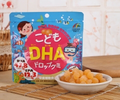 Kẹo dẻo bổ sung DHA vị cam (90 viên) - Unimat Riken - Hàng Nhật nội địa