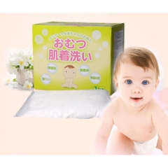 Bột giặt chuyên dụng cho tã, quần áo trẻ sơ sinh - Hàng Nhật nội địa