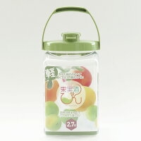 Bình ngâm bằng nhựa cao cấp có quai xách 2,7L Takeya (đã phân loại) - Hàng Nhật nội địa