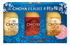 Lốc 3 lon rượu Choya Flight cao cấp mini mix 50ml x 3 - Hàng Nhật nội địa