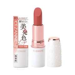 Son môi Cezanne Lasting Stay Lip Color màu 03 ( Hồng san mô) - Hàng Nhật chính hãng