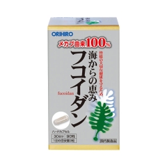 Tảo Fucoidan Orihiro Hỗ Trợ Chống Ung Thư 90 Viên- Hàng Nhật nội địa