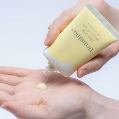 Sữa chống nắng Kose Urumina màu vàng- che khuyết điểm tự nhiên 35g - Hàng Nhật nội địa
