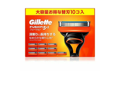Set 10 Đầu Thay Thế Gillette Fusion 5 lưỡi kép - Hàng Nhật nội địa