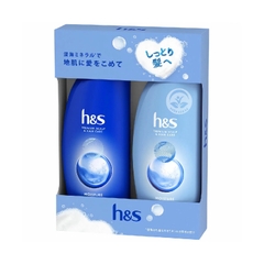 Set dầu gội xả HS Premium xanh dương ( cho tóc thường, khô)