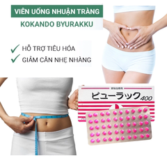 Viên Uống Nhuận Tràng Kokando Byurakku 400 Viên - Hàng Nhật Nội Địa