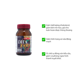 Thuốc bổ não ITOH DHA & EPA của 1000mg - Hàng Nhật nội địa