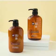 Dầu gội ngựa giúp tóc mềm mượt, không silicon 1000ml - Hàng Nhật nội địa