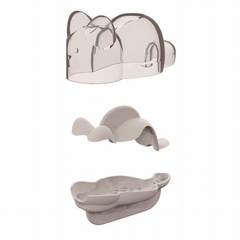 Khuôn cơm hình mèo Kokubo - Hàng Nhật nội địa