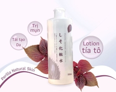 Nước Hoa Hồng Dưỡng Sáng Da Cấp Ẩm Tía Tô Dokudami Perilla Natural 500ml Nhật Bản