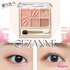 Bảng phấn mắt, má, mặt Cezanne 5 màu (03) - Hàng Nhật nội địa