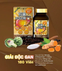 Viên Uống Bổ Gan Cao Cấp Liver Hydrolyzate Plus NICHIEI BUSSAN 180 Viên - Hàng Nhật chính hãng