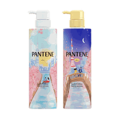 Bộ dầu gội xả Pantene phục hồi hư tổn Pro-V B5 bản giới hạn Tokyo Sakura (400g x 2) - Hàng Nhật nội địa