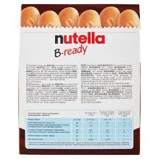 Bánh nhân Socola hạt phỉ Nutella B-Ready - Hàng Nhật nội địa