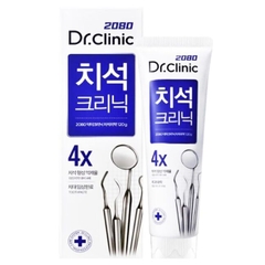 KEM ĐÁNH RĂNG CC HÀN QUỐC AEKYUNG 2080 DR. CLINIC TARTAR CONTROL ngăn ngừa mảng bám 125g