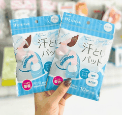 "Miếng thấm mồ hôi vùng nách 10 miếng Seiwa Pro - màu trắng" - Hàng Nhật nội địa